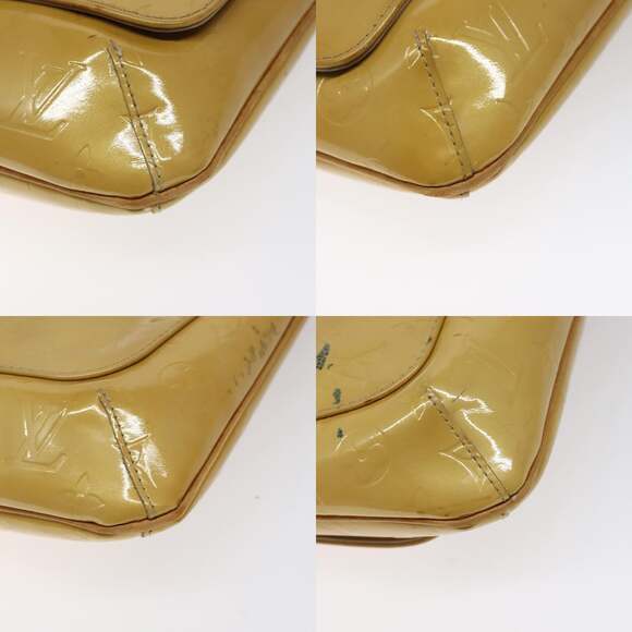 LOUIS VUITTON Monogram Vernis Thompson Street Bag Beige M91301 - Picture 10 of 12